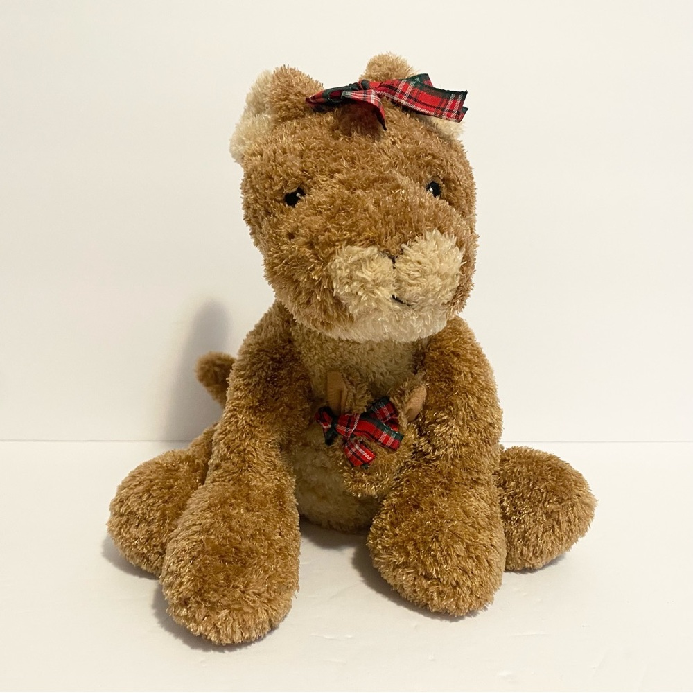 Mary Meyer Kangaroo Sweet Rascals Plush Mom w Baby Joey Roo Stuffed Animal Toy